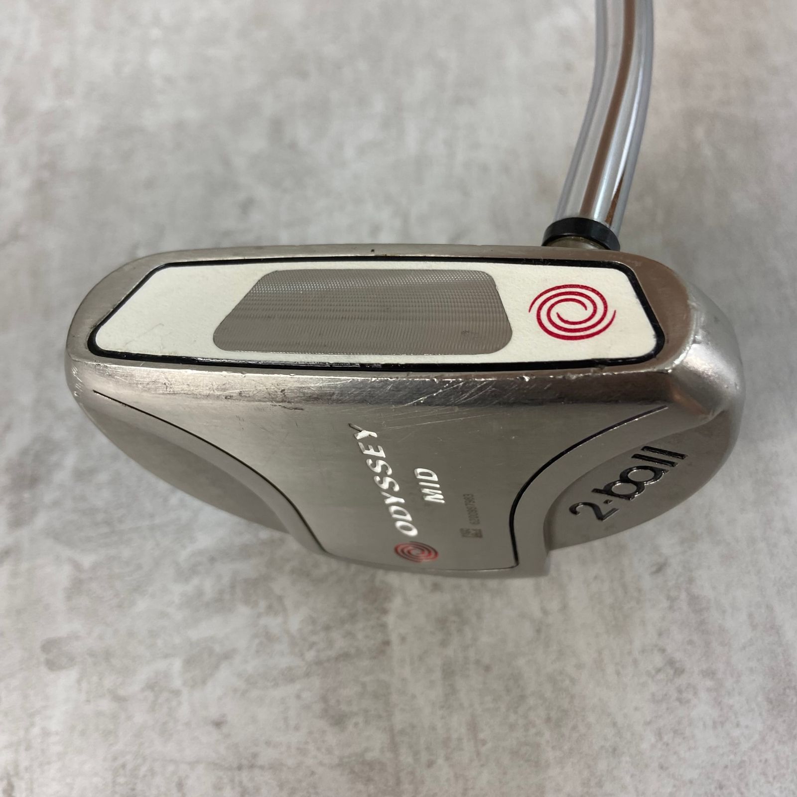 入手困難 美品 オデッセイ ホワイトスチール 2ボール MID 中尺 美品 希少 入手困難 美品 オデッセイ ホワイトスチール 2ボール MID 中尺