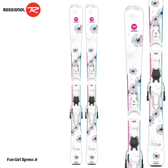 ROSSIGNOL お得なジュニアスキーフルセット‼︎ ロシニョール(ROSSIGNOL) ジュニアスキー板 4点セット HERO JR