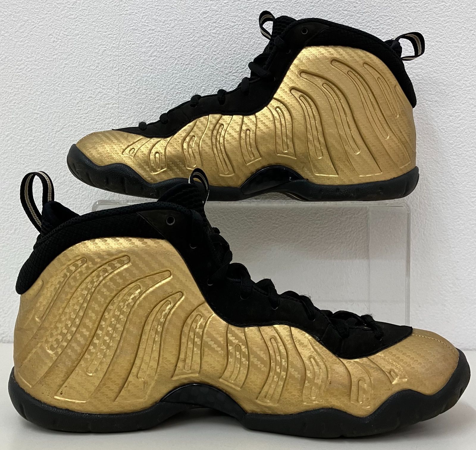 24.5cm スニーカー Nike GS Air Foamposite Pro "Metallic Gold" ナイキ GS エアフォームポジット プロ "メタリック ゴールド" 644792-701