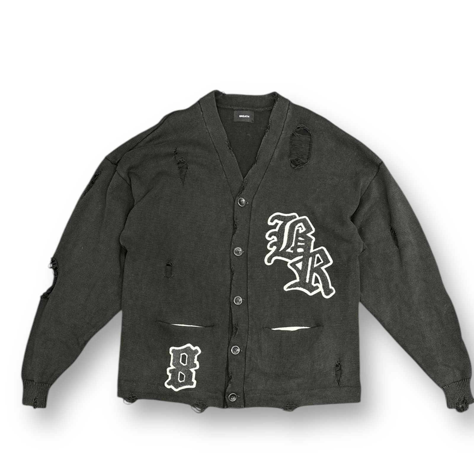 新品　BREATH 22AW ブレス クラッシュ ニット カーディガン 新品 BREATH 22AW ブレス クラッシュ ニット カーディガン 【公式通販】