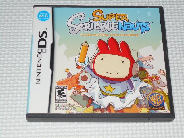 DS★SUPER SCRIBBLENAUTS 海外版 北米版★箱付・説明書付・ソフト付★動作確認済