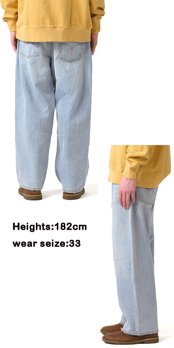 リーバイス 578 バギージーンズ メンズ ワイドデニム LEVIS 578 BAGGY 