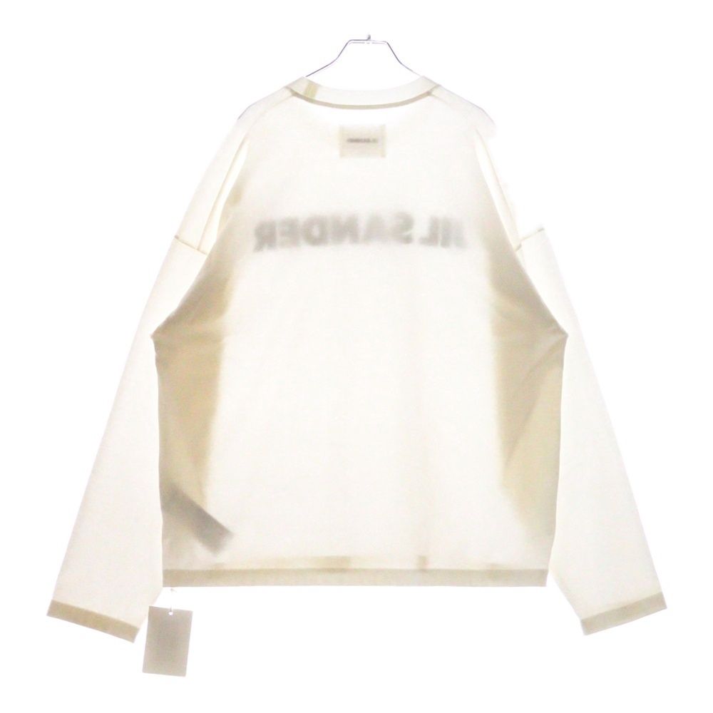 JILSANDER ホワイト タートルネック 長袖カットソー JIL SANDER+