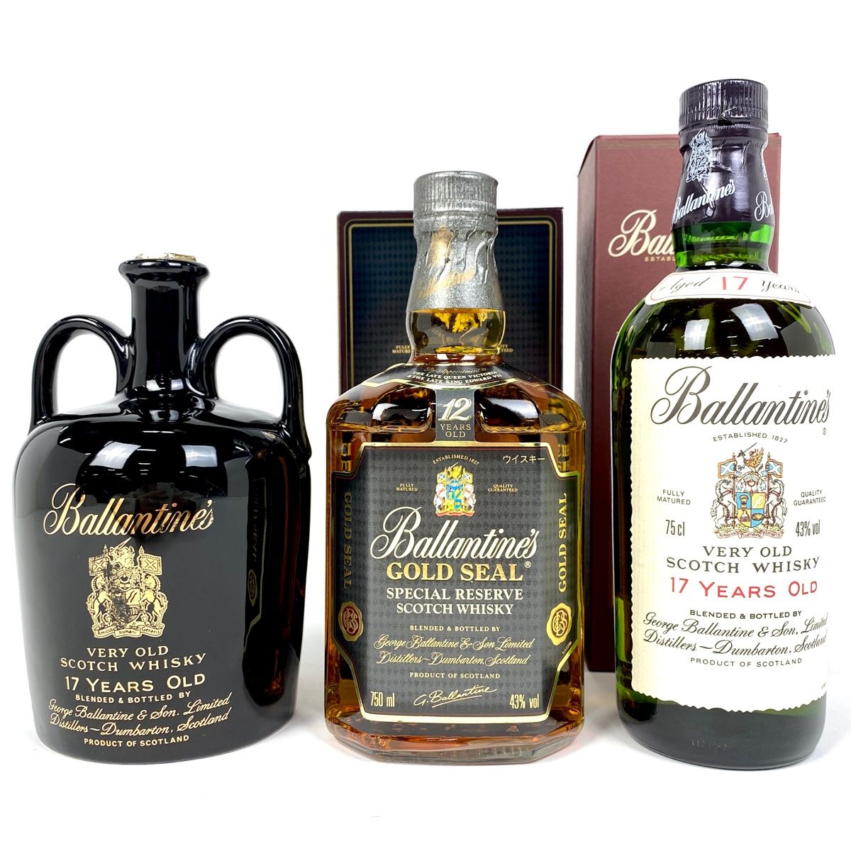 3本 バランタイン Ballantines バランタイン スコッチ 750ml