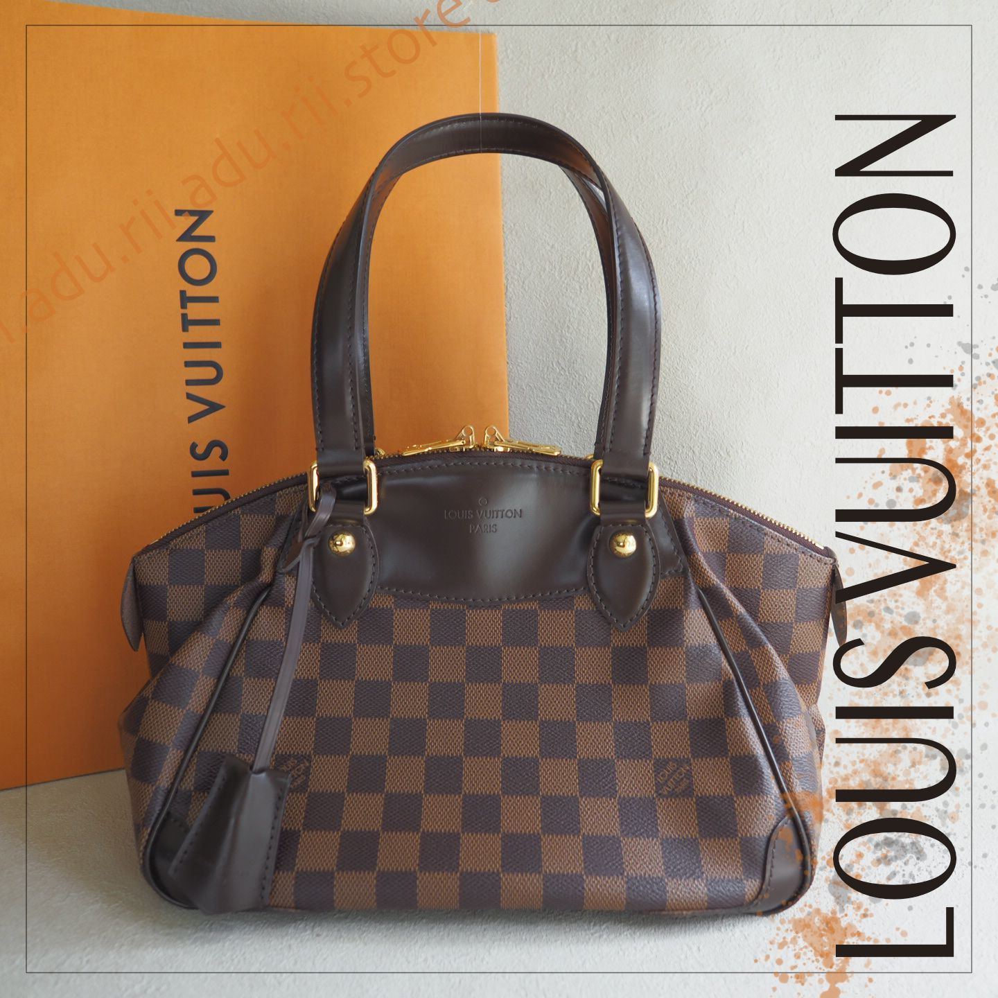 美品☆ ルイヴィトン LOUIS VUITTON ダミエ ヴェローナPM N41117