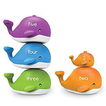 【中古】(非常に良い)Learning Resources スタッキングクジラ、教育玩具