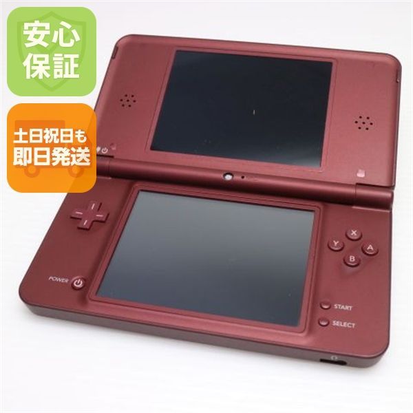 ニンテンドーDSi LL ワインレッド game 任天堂 本体 土日祝発送OK 02000