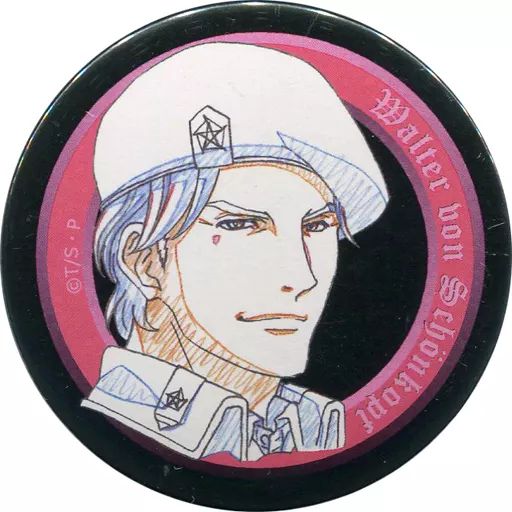 銀河英雄伝説DieNeueThese　缶バッジ　ワルター・フォン・シェーンコップ 中古】バッジ・ピンズ ワルター・フォン・シェーンコップ 「銀河