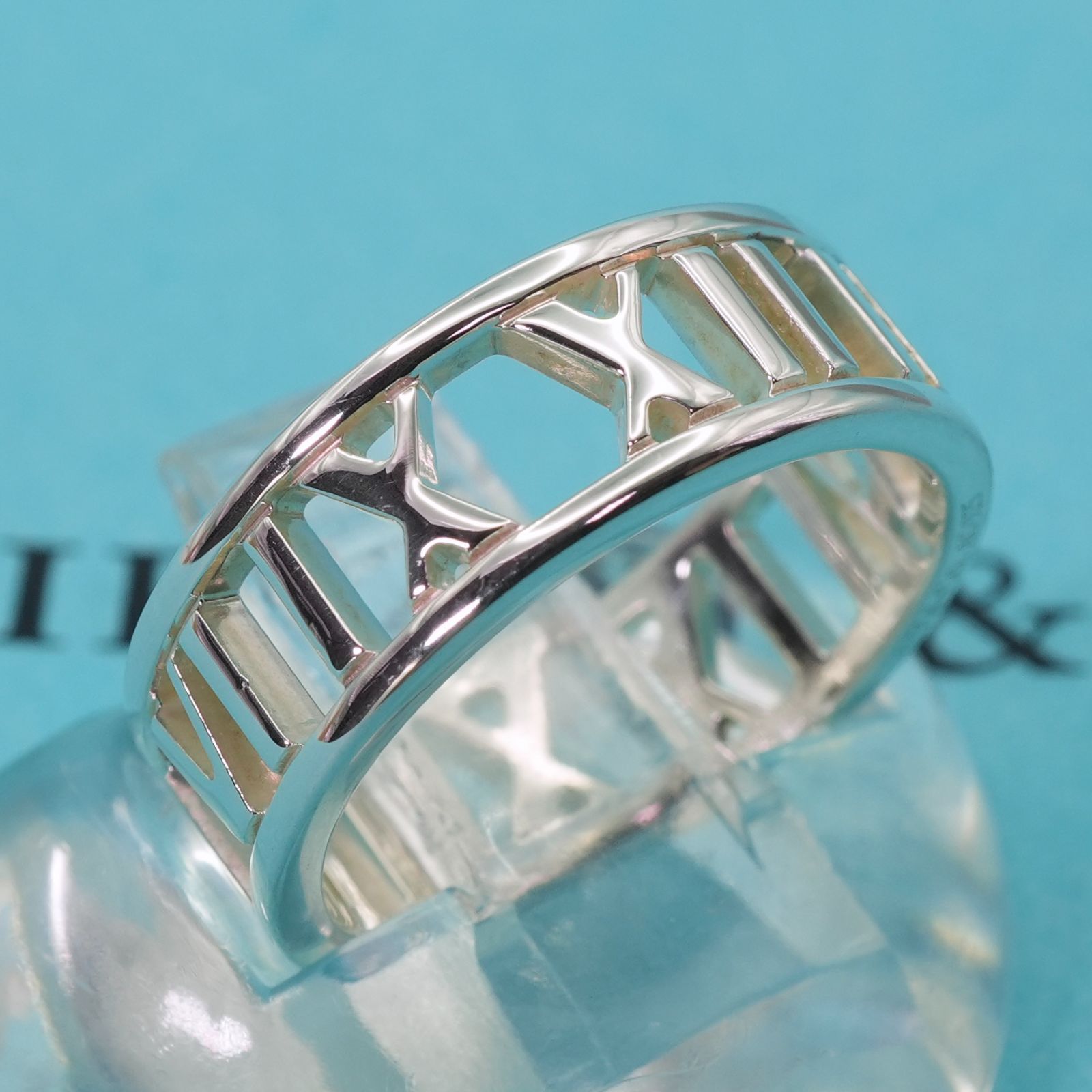 極美品 ティファニー アトラスリング 指輪 シルバー 925 12号