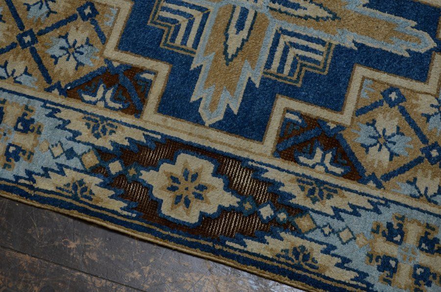 蔵A5282】古い緞通 段通 敷物 絨毯 木綿 堺赤穂鍋島 - メルカリ