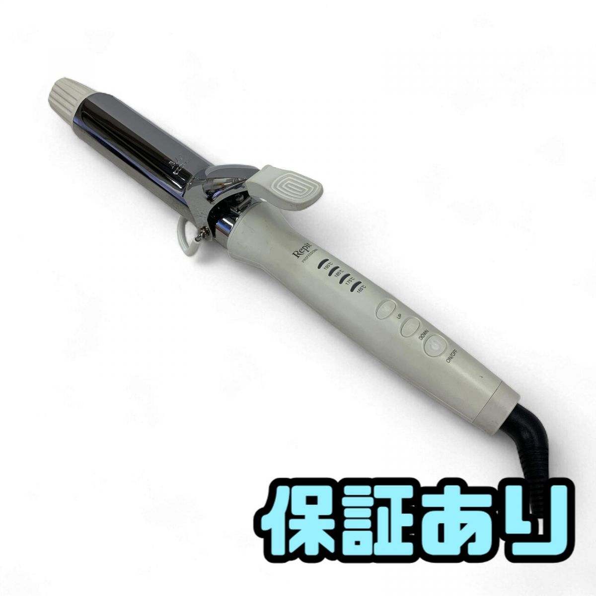 カールアイロン CREATEs クレイツ レピ スクエアバー 36mm ホワイト CSB-AG36W AYK850388相