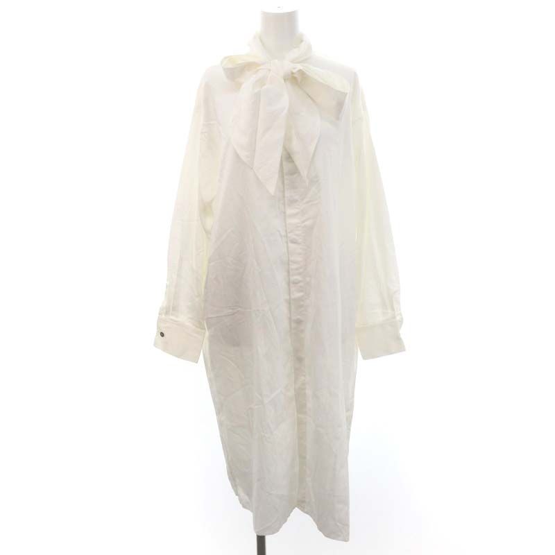 オネット Honnete Tie collar dress ワンピース シャツワンピース 