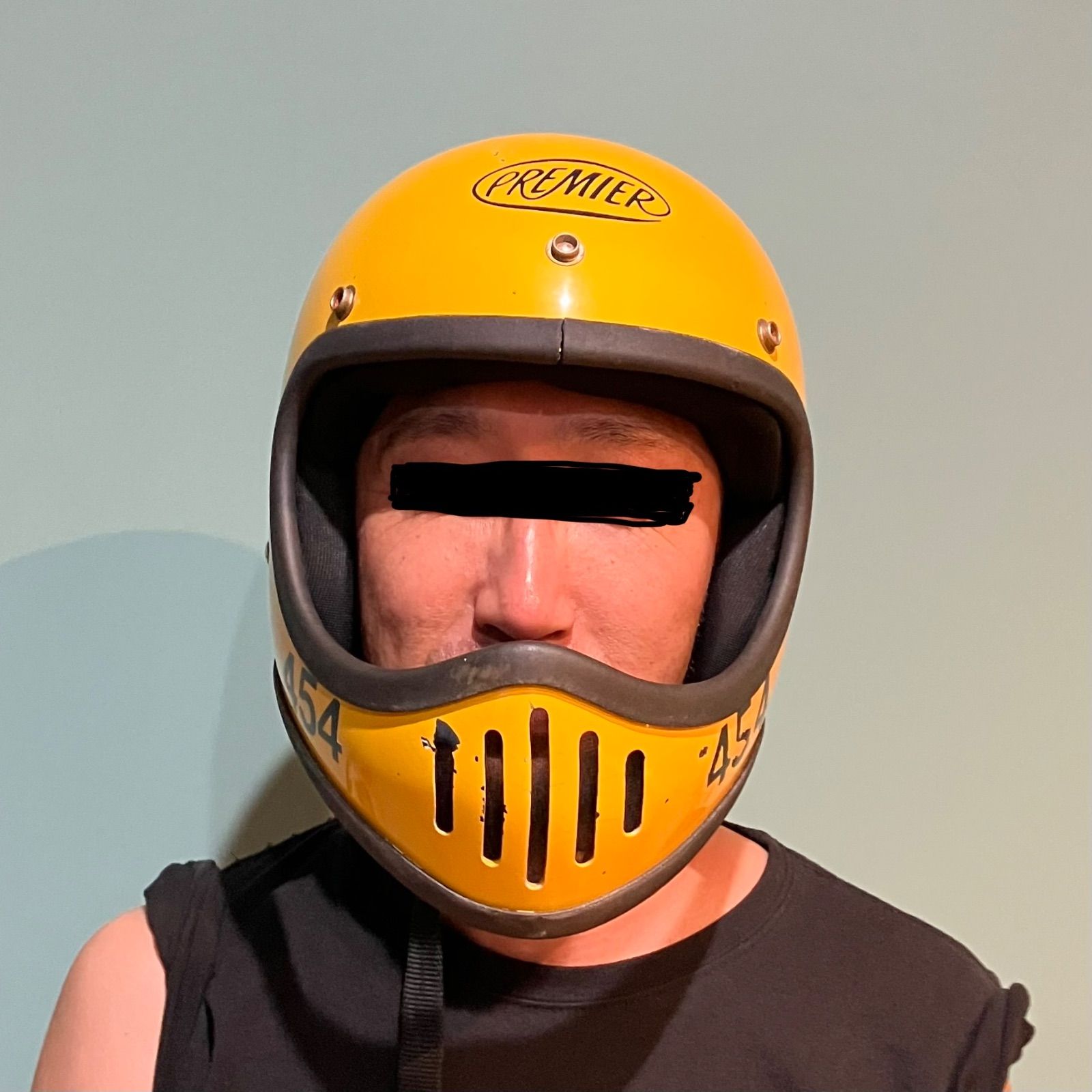 premier ビンテージヘルメット　オールペイント済 premier ビンテージヘルメットオールペイント済