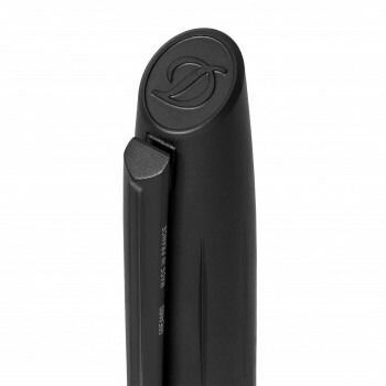 S.T. Dupont エス テー デュポン デフィ ミレニアム 万年筆 シャイニーブラック＆マットブラック 400003 WWW_NOITHATQUANGTHANH_NET