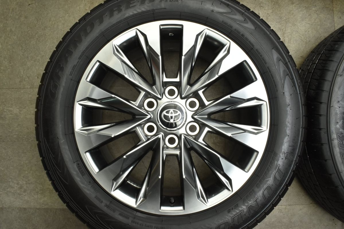 バリ溝】トヨタ ランドクルーザー 300 ZX 純正 20in 8J+60 PCD139.7
