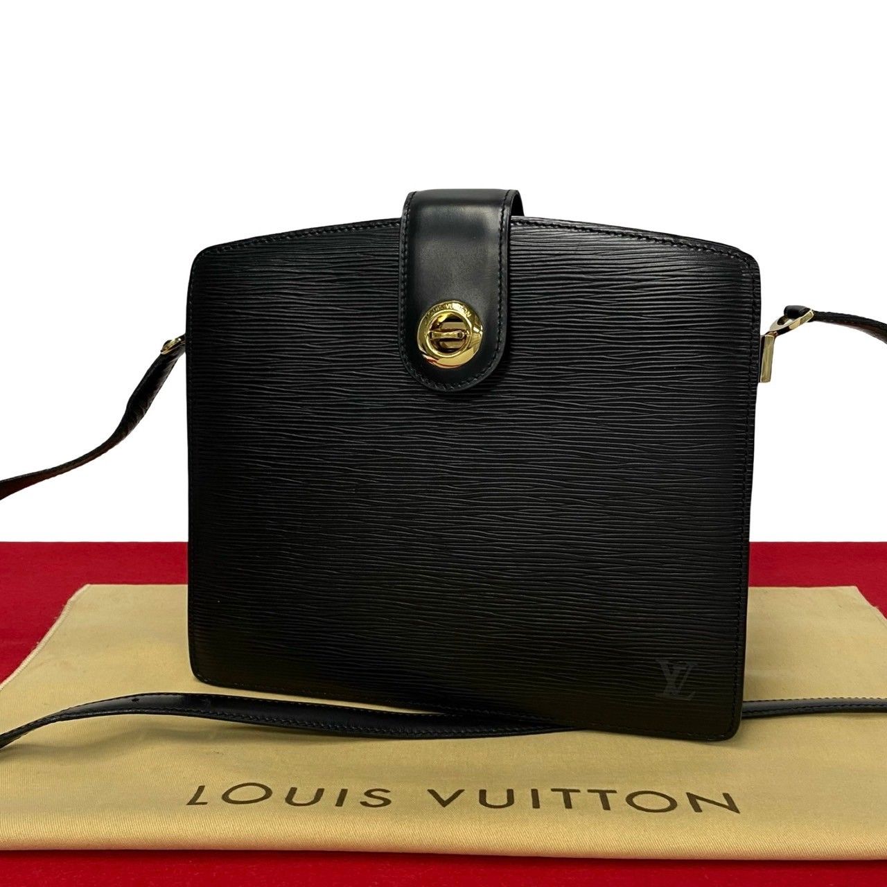 ほぼ未使用 LOUIS VUITTON ルイヴィトン ヴィンテージ カプチン エピ ...