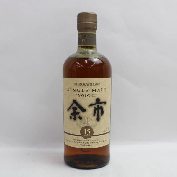 NIKKA（ニッカ）余市 15年 45% 700ml ※キャップキズ T24E280058