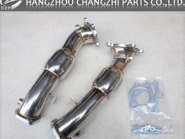 CZP R35 GT-R ストレート ダウンパイプ アウトレットパイプ オールステン 第一触媒 触媒レス 触スト