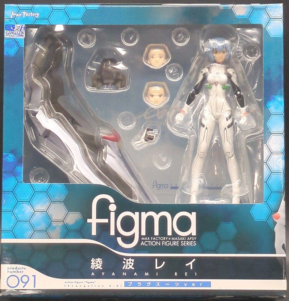 figma 綾波レイ 091 アクションフィギュア 訳あり figma 綾波レイ 091 アクションフィギュア 訳あり