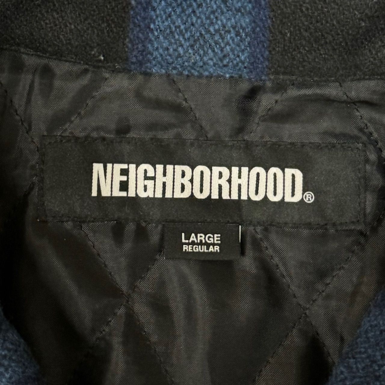 定価37400円 美品 NEIGHBORHOOD 22AW BUFFALO CHECK SH LS . WN