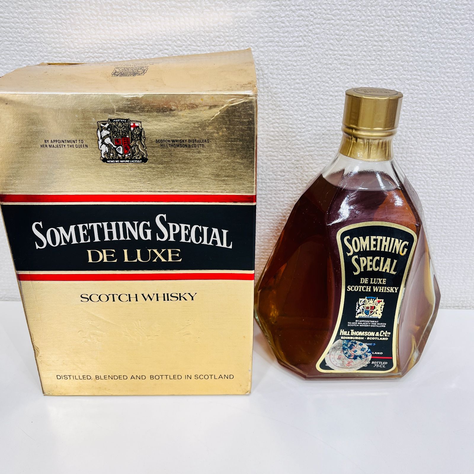 A【古酒】SOMETHING SPECIAL サムシングスペシャル DE LUXE スコッチ