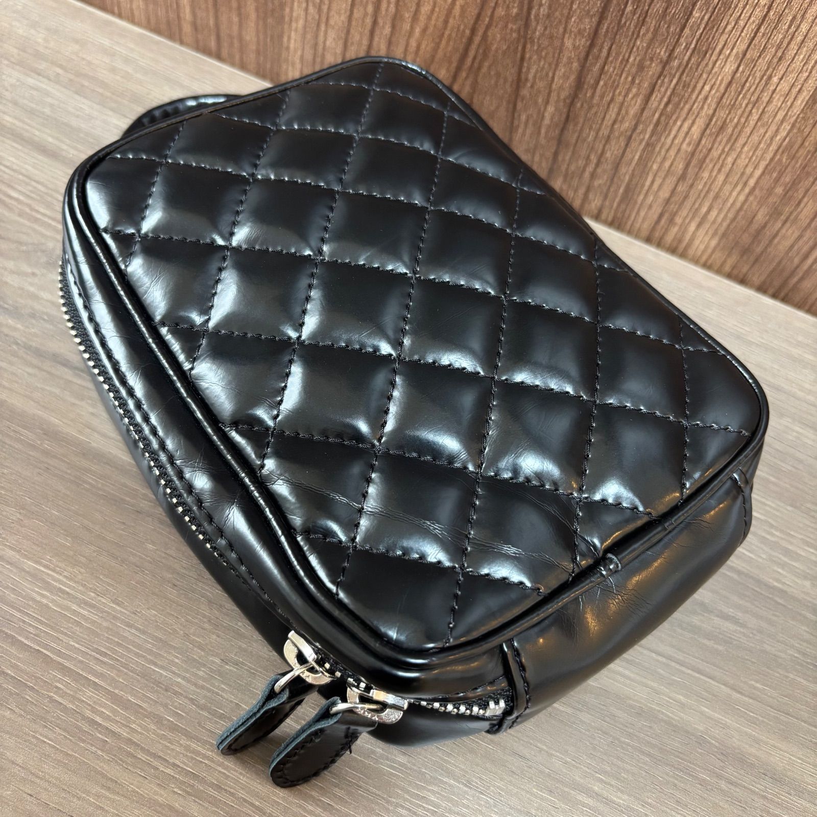 JUNYA WATANABE ジュンヤ ワタナベ バック ハンドバック レザー ブラック 無地