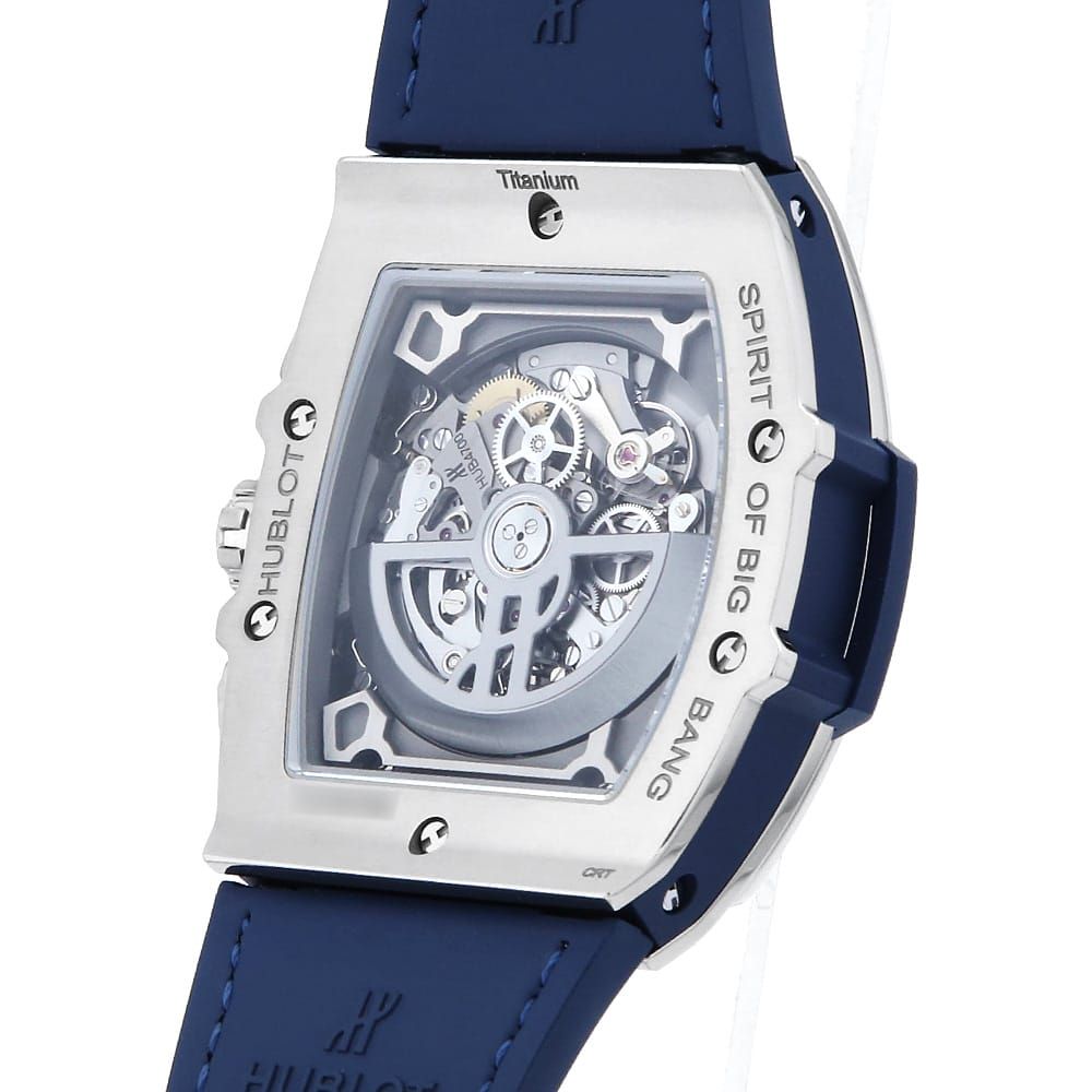 ウブロ スピリット オブ ビッグバン チタニウム ブルー 601.NX.7170.LR