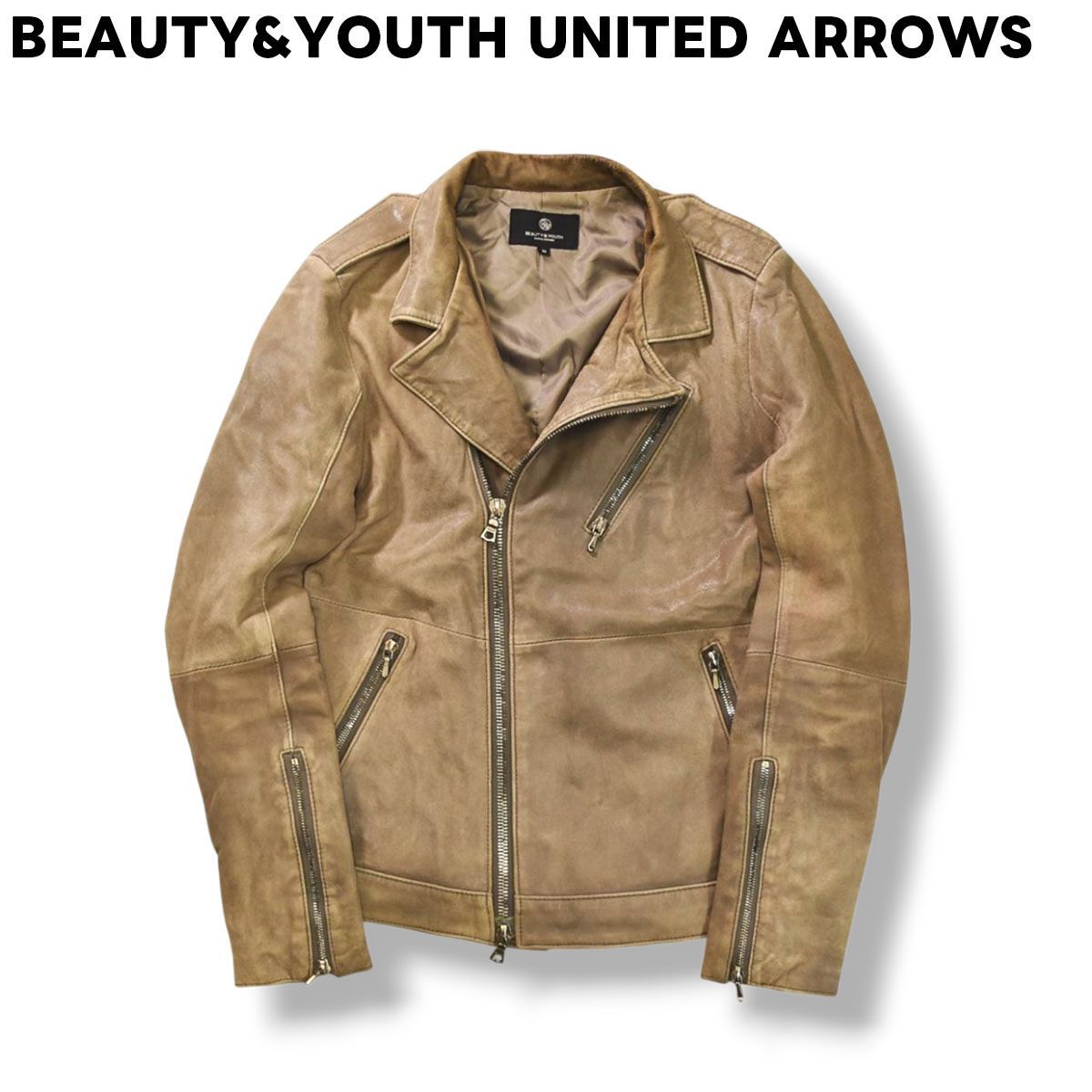 アンデルソンBEAUTY&YOUTH UNITED ARROWSライダース BEAUTY&YOUTH UNITED ARROWS ライダースジャケット アンデルソン