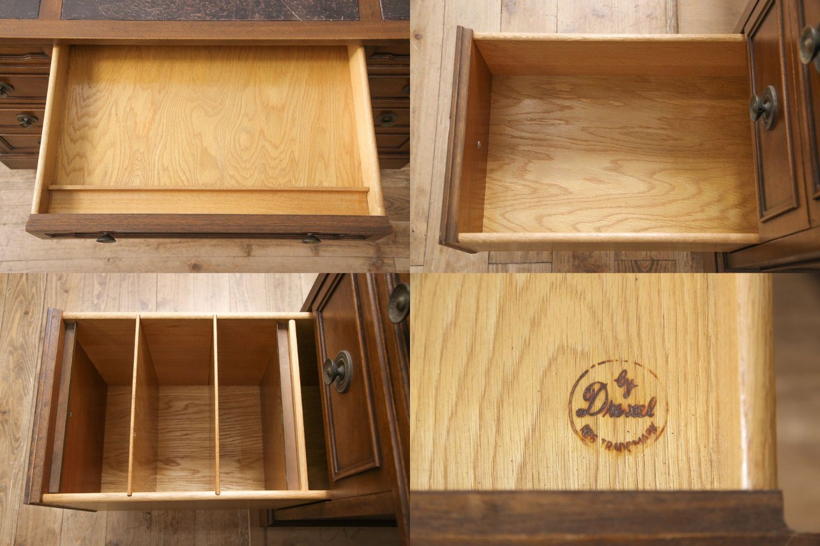 □ Drexel ドレクセルヘリテイジ 最高級 トライユン クラシック デスク