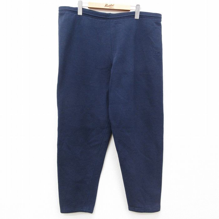 W41/古着 スウェット パンツ メンズ 90s USAオリンピック 大きいサイズ 紺 ネイビー 24aug24 中古 ボトムス ロング