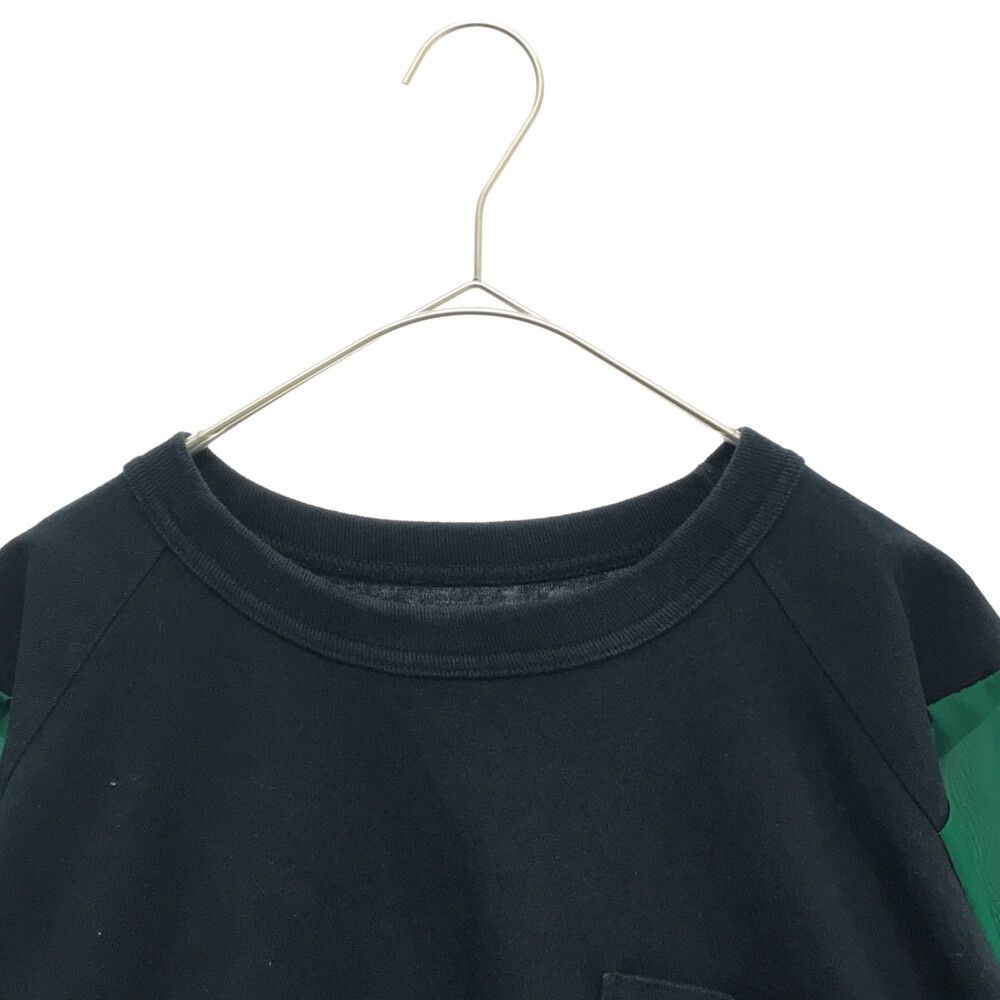 sacai サカイ 半袖カットソー　　22-05979 Sacai サカイ 22SS 22-05979 シースルー ナイロン切替 ドロー
