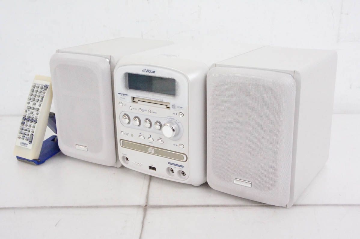 JVC Victorビクター マイクロコンポーネントMDメモリーシステム MDLP対応 512MB UX-QM3-W