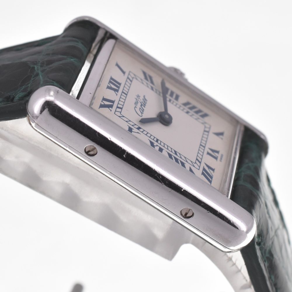 カルティエ CARTIER 6057002 マストタンク SM クォーツ レディース良品
