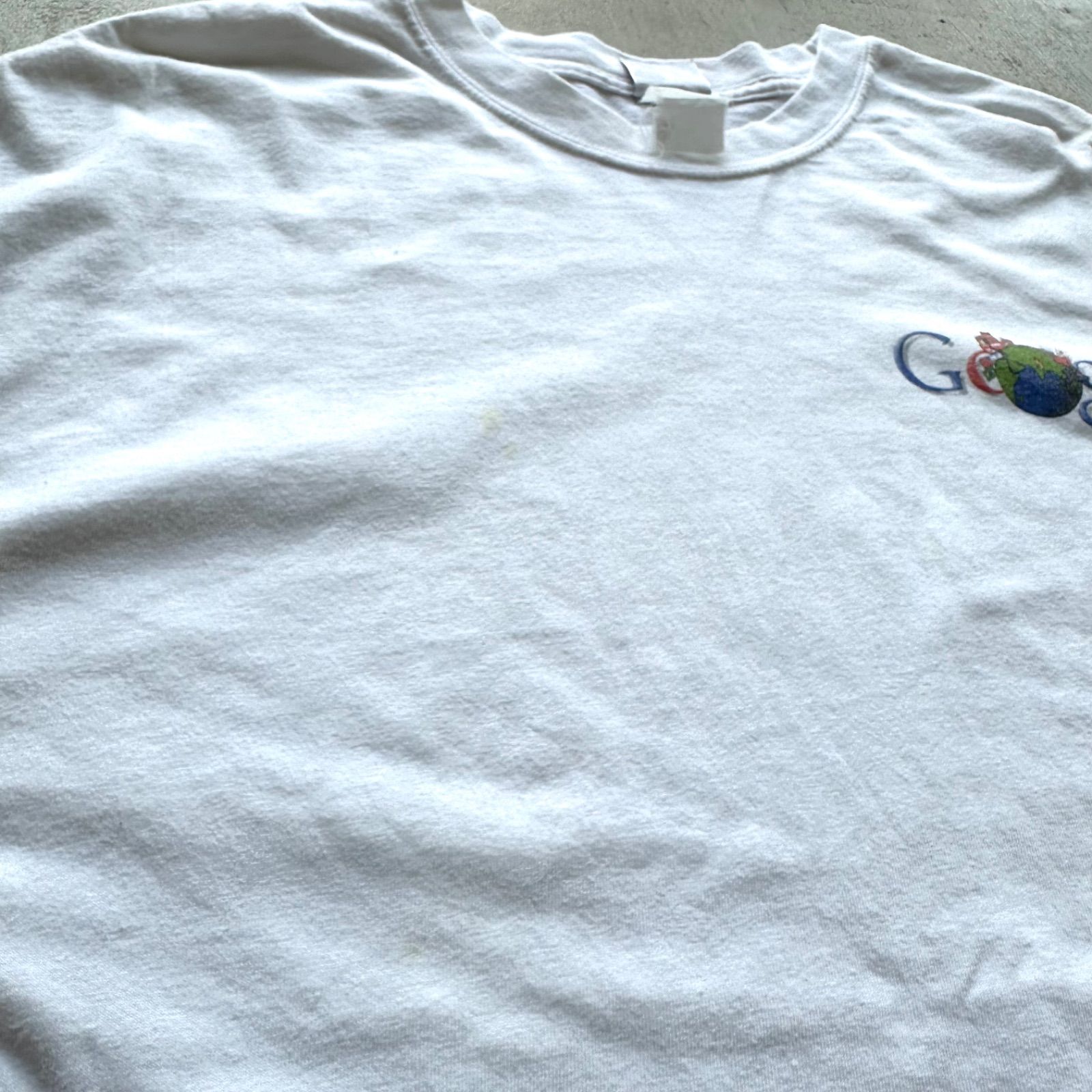 00s DISNEYオフィシャル Hanes Tシャツ ドナルド 両面プリント Disney×Hanes】ディズニー ミッキードナルド アメフト柄半袖t