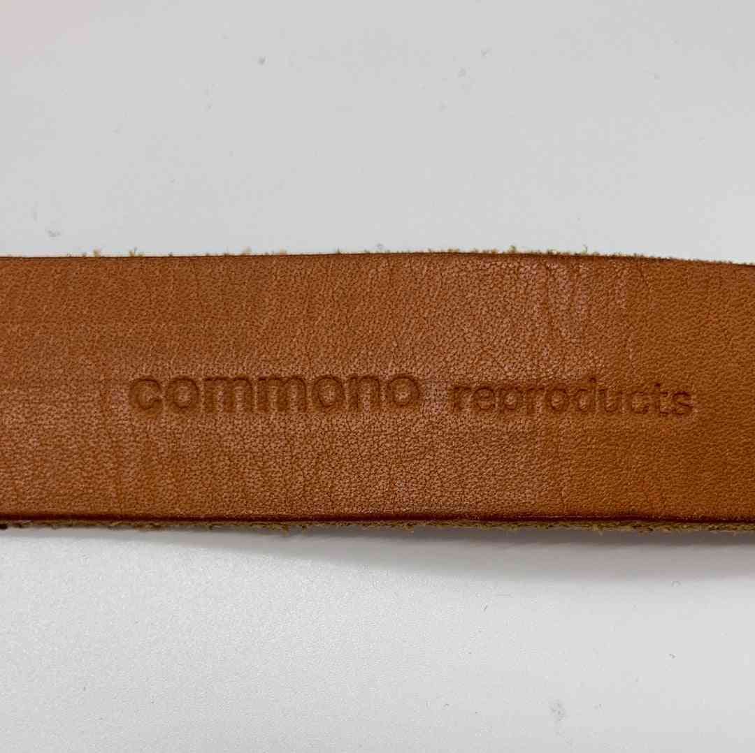 コモノリプロダクツ commono reproducts レザーガチャベルト メンズ FREE - メルカリ