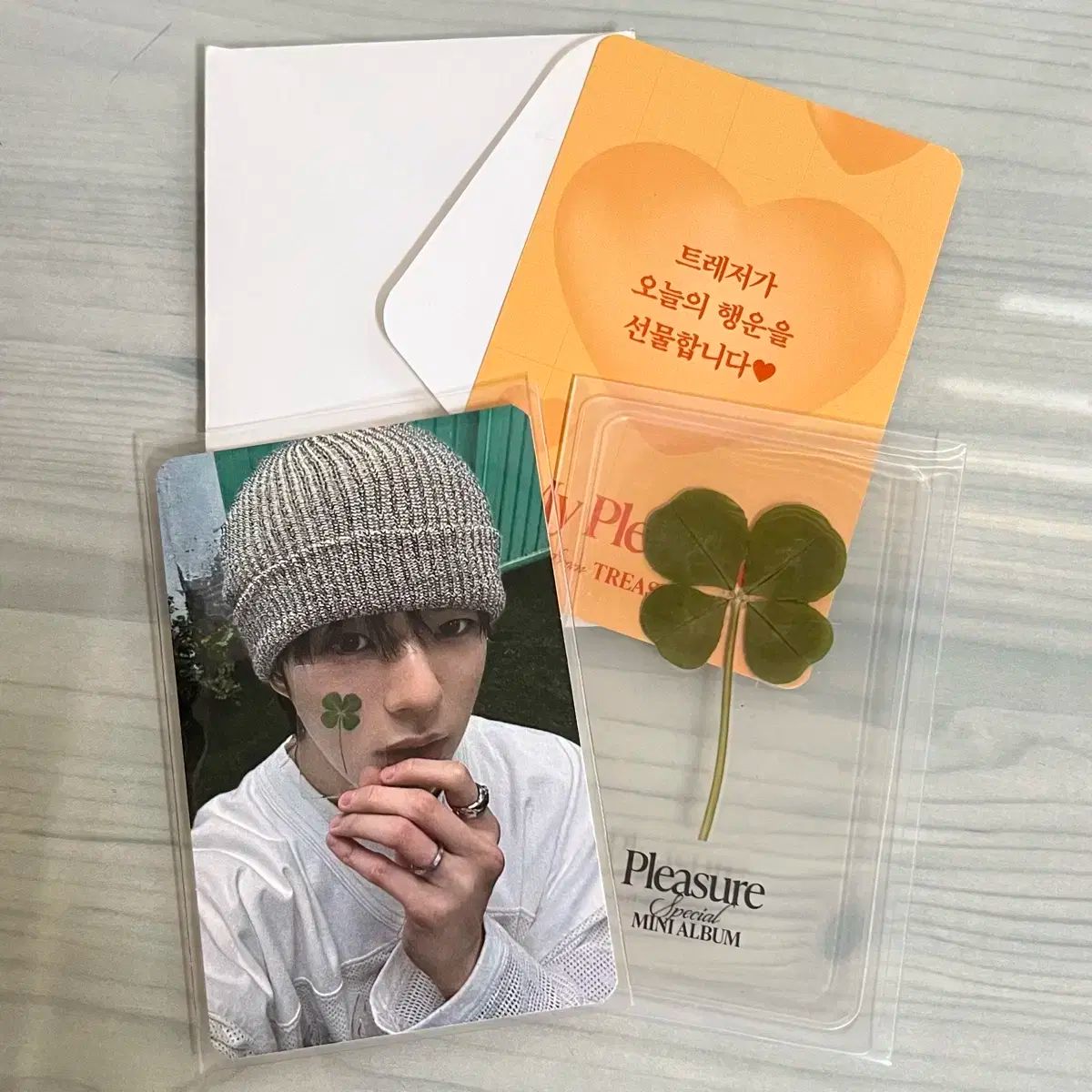 TREASURE ジェヒョク サイン ポストカード POPUP TREASURE ジェヒョク サイン ポストカード POPUP popup