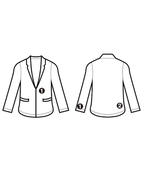 DSQUARED テーラードジャケット メンズ 【古着】【中古】【送料無料