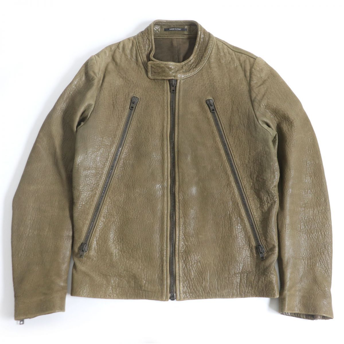 Maison Margielaメゾン マルジェラ 八の字 sude leather jacket