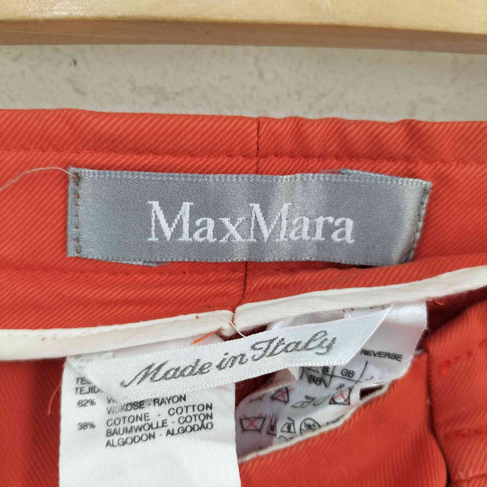 【マダムダックス】MaxMara BICE パンツ 38【新品タグ付き】 マダムダックス】MaxMara BICE パンツ 38【新品タグ付き】 楽天