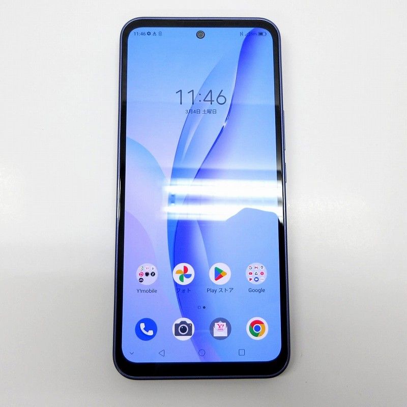 Libero 5G ⅳ 初期化済 ブルー ワイモバイル、5Gスマートフォン