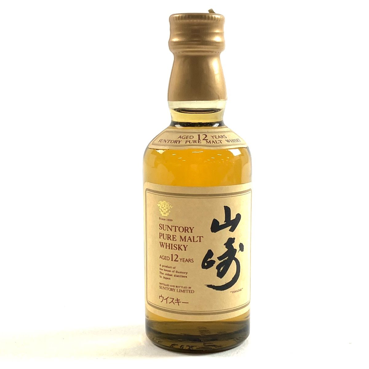 東京都限定発送 サントリー 山崎 12年 ピュアモルト ウイスキー 750ml 箱付き 未開栓 酒