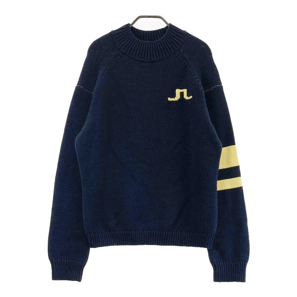 ジェイリンドバーグ ネイビー ハイネックセーター 10%OFF価格