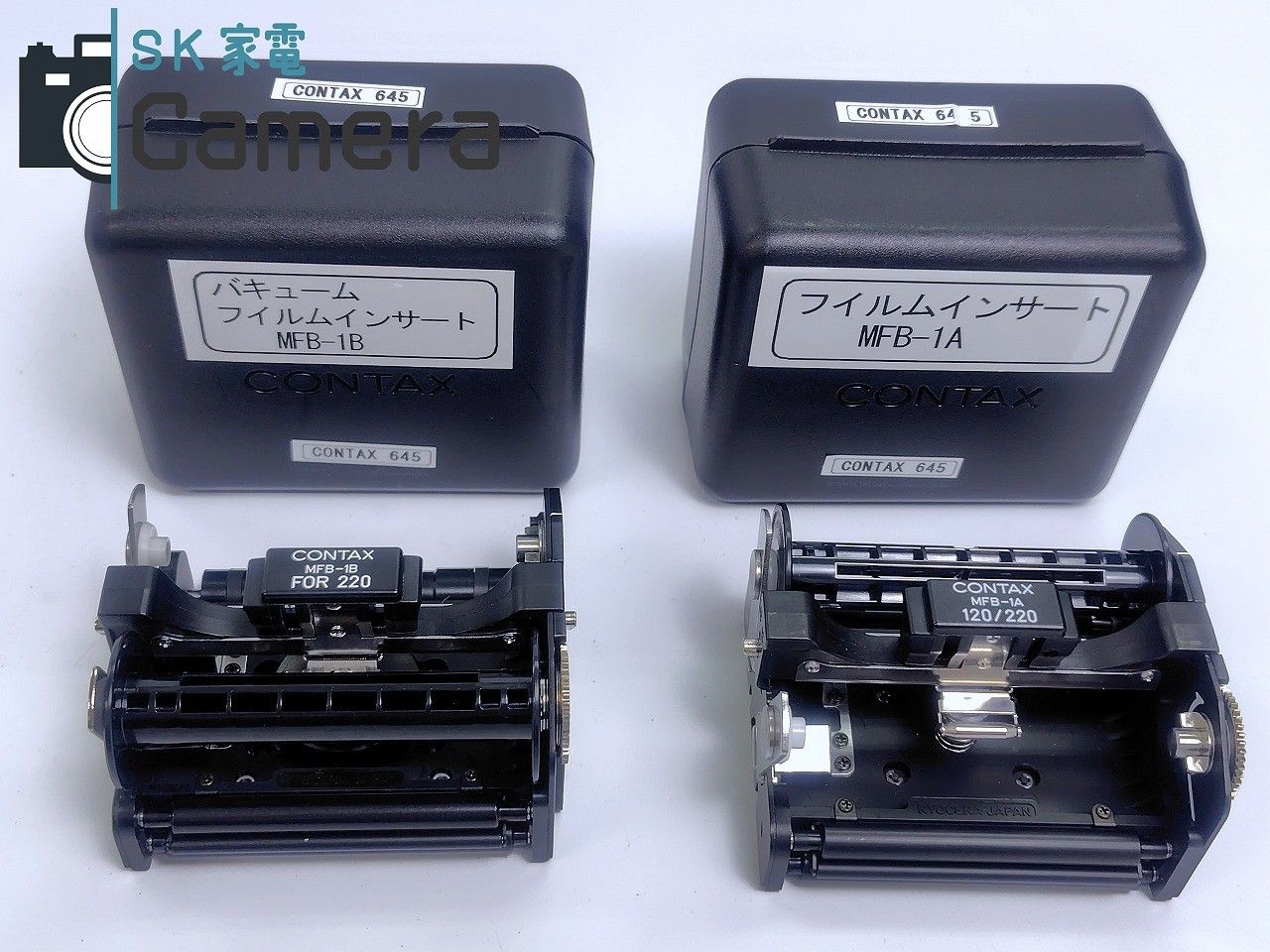 中古】 CONTAX 645 フィルムバックホルダー MFB-1 MFB-1A 120