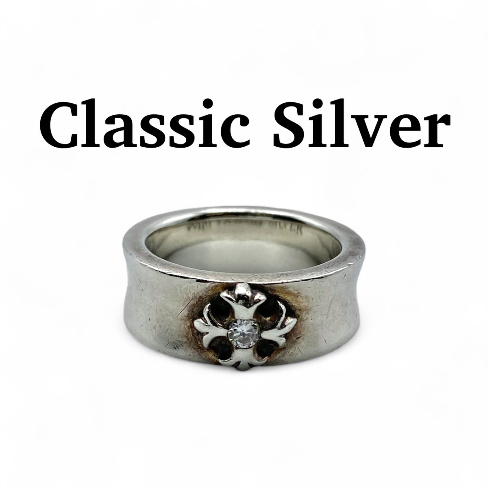 インターセクション】クロス Silver 925 刻印 00s Vintage Ring