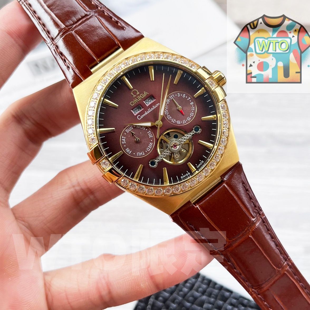 オメガ 非売品 オメガ ノベルティ】OMEGA 歴代スピードマスター 大型