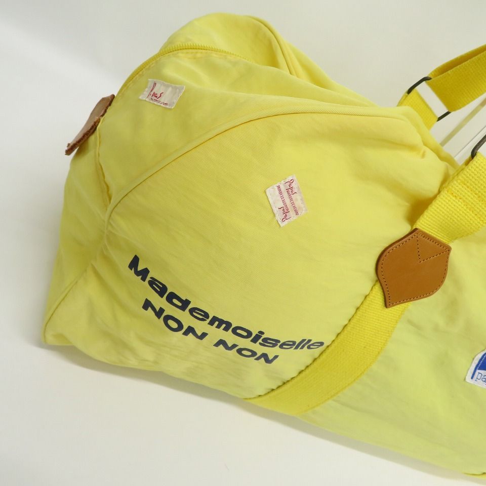 パパス PAPAS ボストンバッグ パパス Papas MademoiselleNONNON ヴィンテージ ボストンバッグ