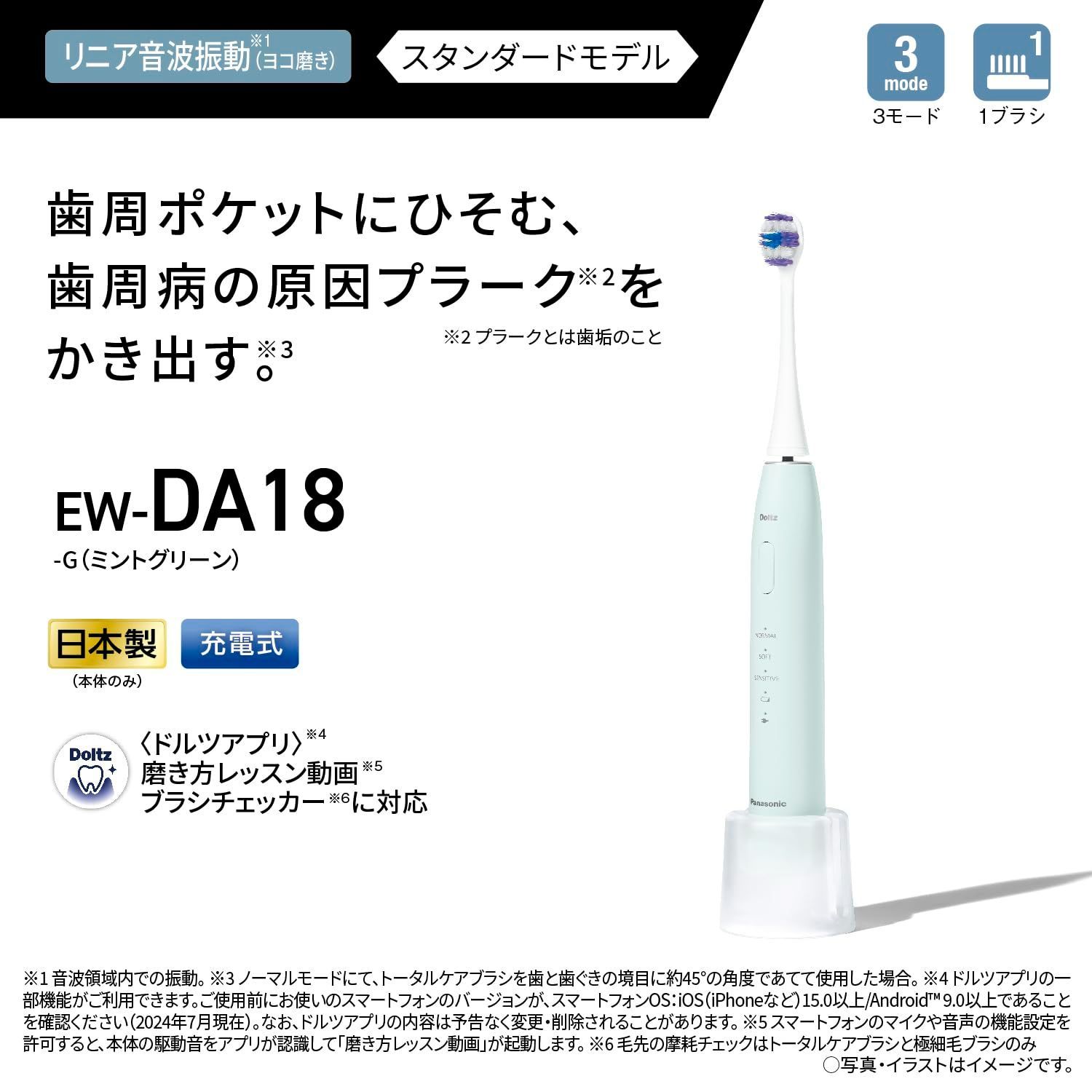 EW-DA18-G ミントグリーン