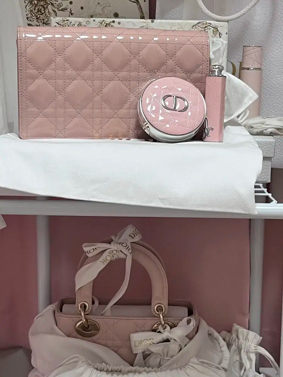 Dior ディオール woc ピンク シルバー金具 DECORATOM_COM_BR