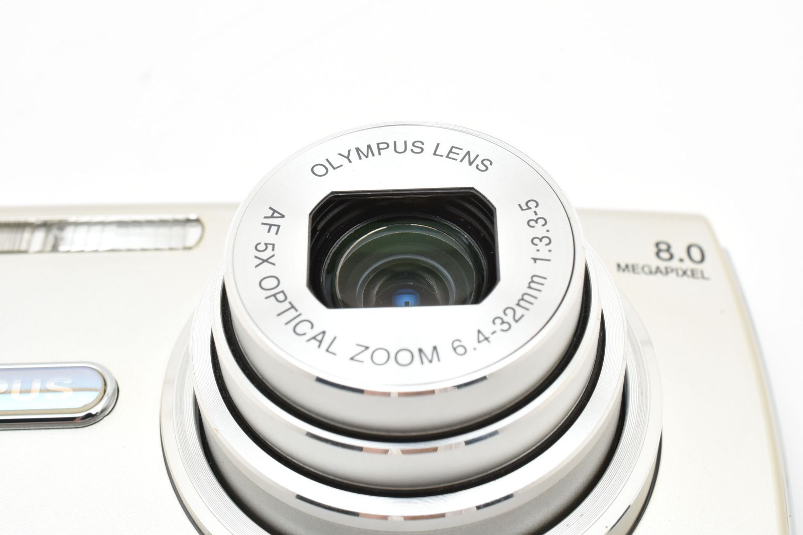 美品 OLYMPUS μ830 シャンパンシルバー オリンパス コンパクト 