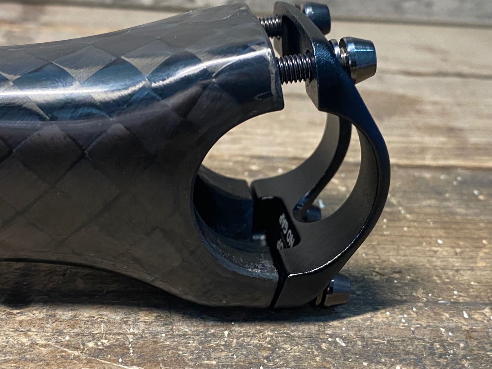 IS317 ビースト BEAST カーボン ステム 90mm OS 6° トップキャップ付き